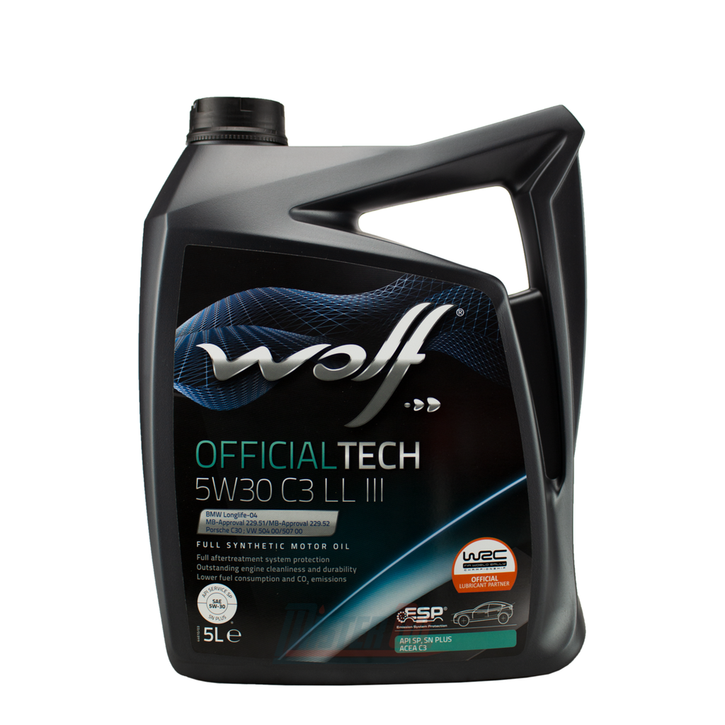 WOLF OFFICIALTECH 5W-30 C2/C3 P/RN 5L