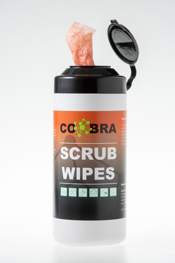 Cobra Clean Scrub Wipes