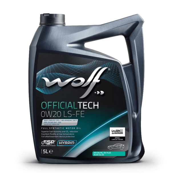 WOLF OFFICIALTECH 0W20 LS-FE 1L