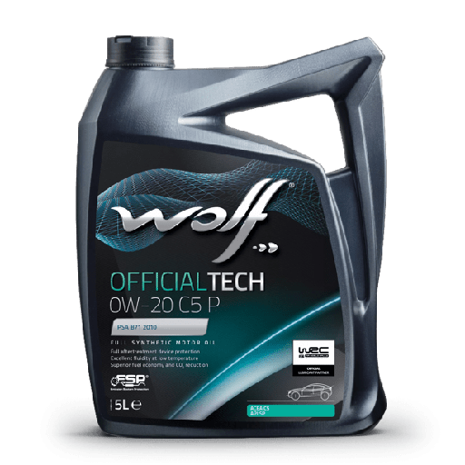 [1052064] WOLF OFFICIALTECH 0W-20 C5 P 1L